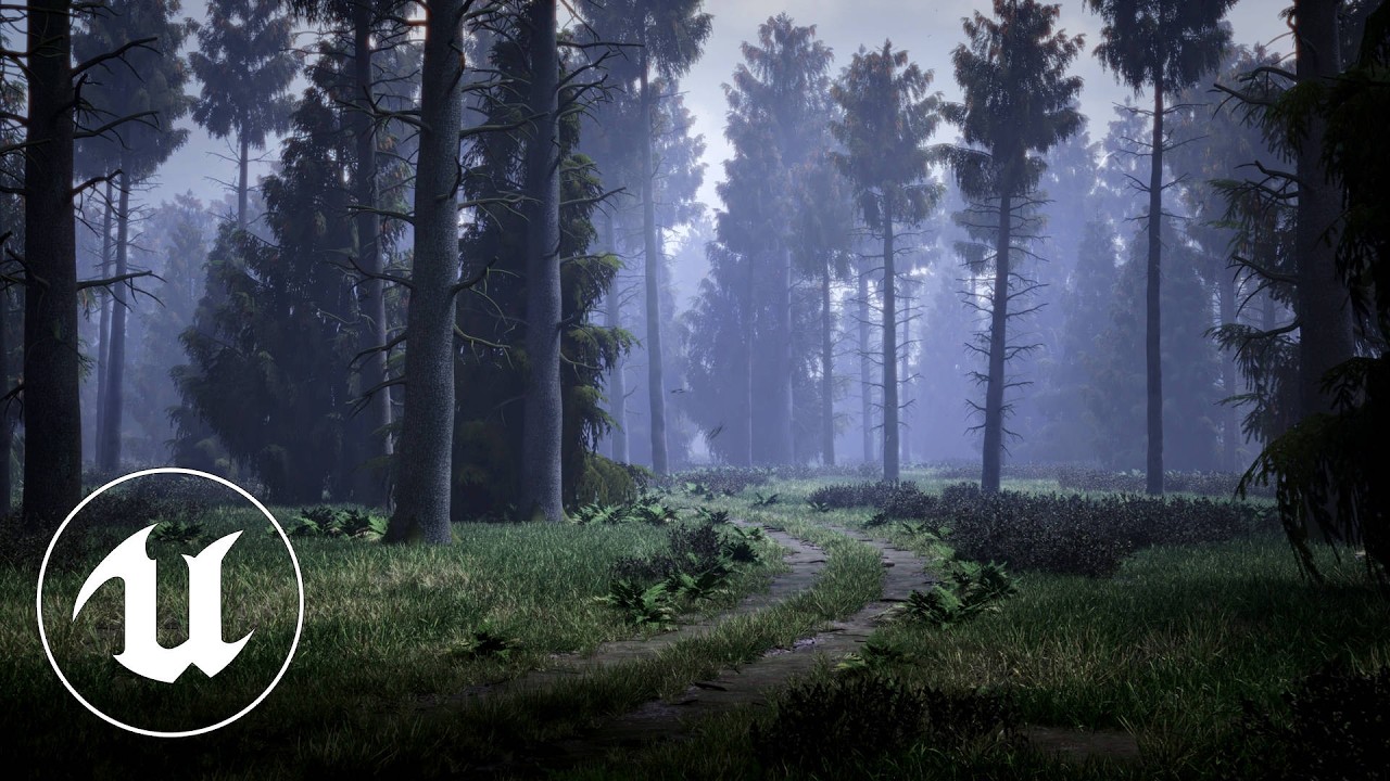 Unreal Engine 5 Forest Path Tutorial – Full Workflow Breakdown