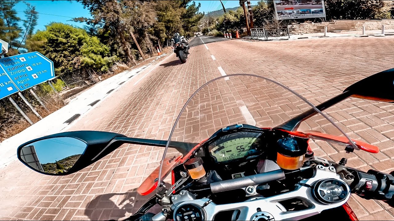 Gopro Hero 8 Black 4K Hypersmooth Motorcycle ride