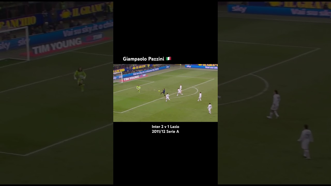 Birthday - Giampaolo Pazzini: Great movement and scoring a spectacular goal for Inter with a chippy