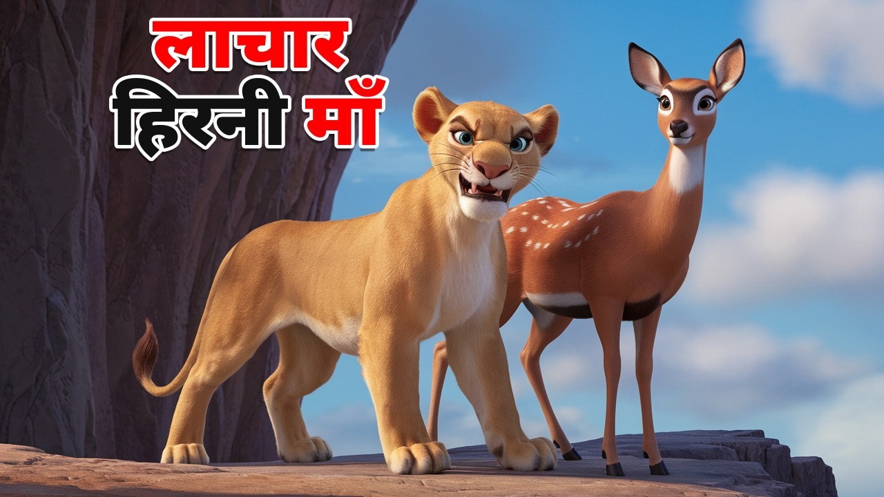 लाचार हिरनी माँ और शेरनी | LACHAR HIRANI MAA AUR SHERNI KI KAHANI | HINDI MORAL STORY | HINDI KAHANI