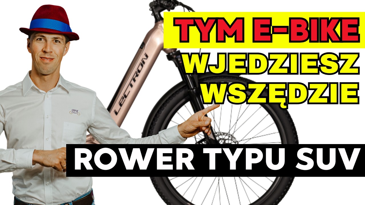 Lectron Taura PX &ndash; Co to jest rower elektryczny typu SUV?