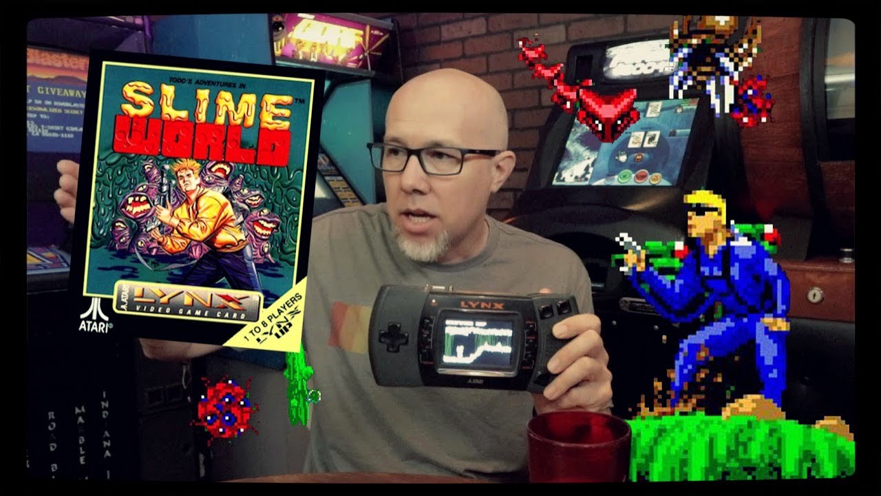 Lynx Lounge Todds Adventure in Slime World 1990 Atari Lynx