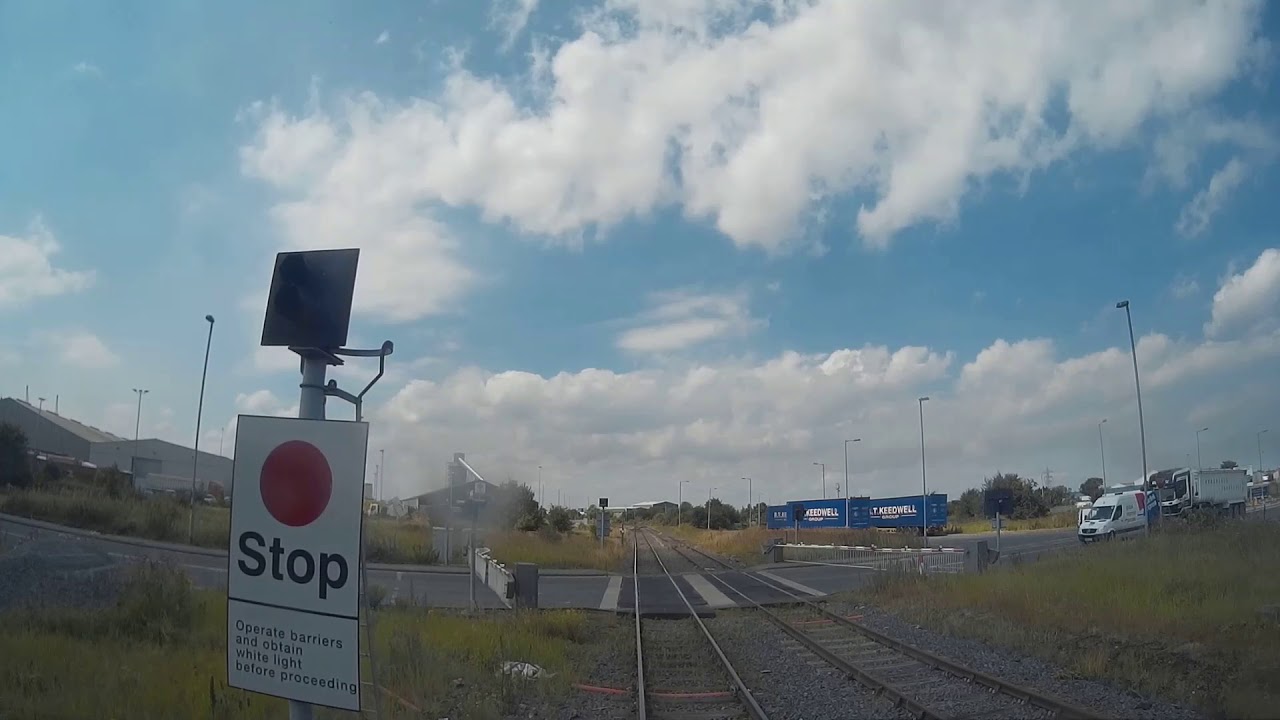 Class 66 Cab Ride DB Schenker 66044 Hull King George Docks to Sudforth Lane 6M38 HD