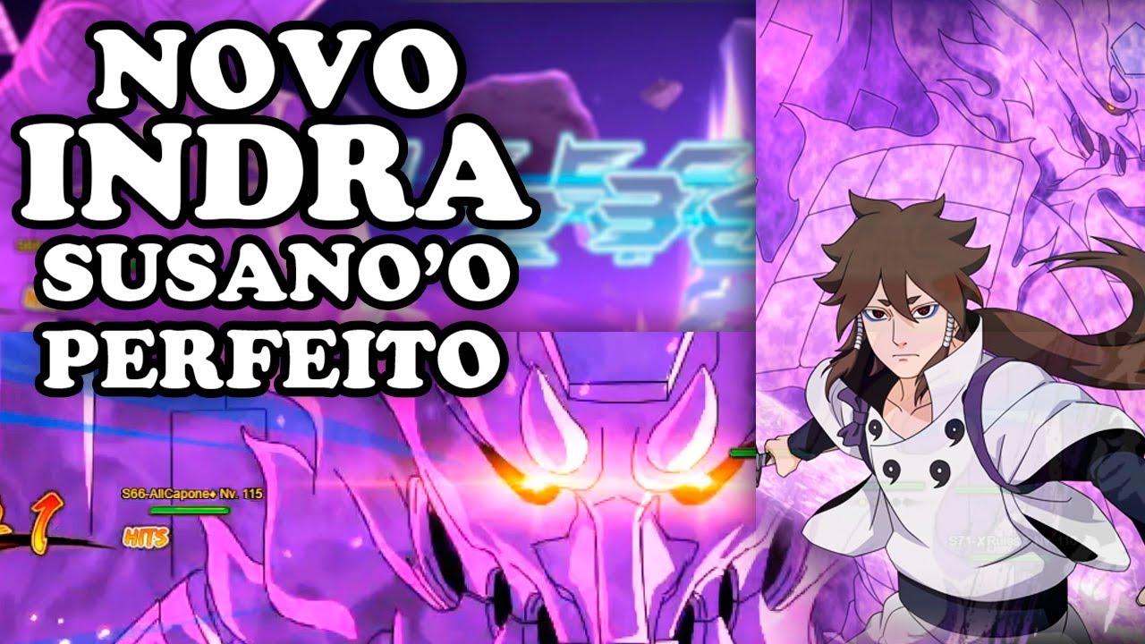 EXPLORANDO O NOVO INDRA | ESTÁ MUITO FORTE! - NARUTO ONLINE