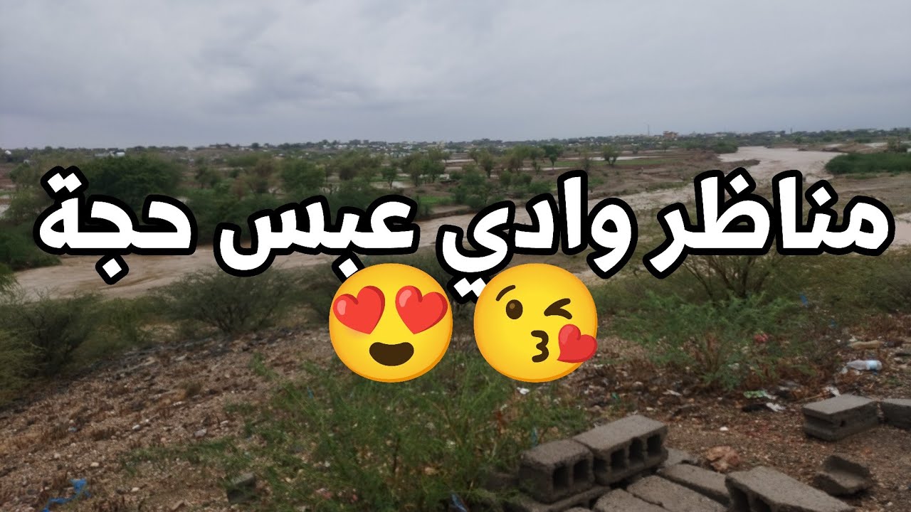 مناظر قوية طبيعية في خريف عبس حجة مناظر وادي #عبس 