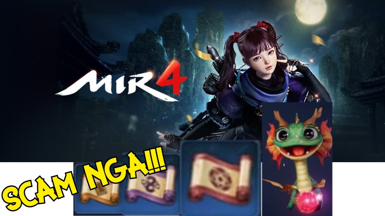 MIR4 380 Summon scroll EPIC SCAM!!