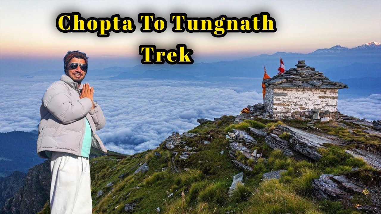 World Highest Shiva Temple | Chopta To Tungnath Trek | Chopta Chandrashila Trek