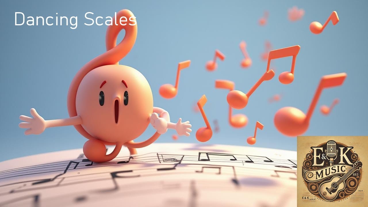 Dancing Scales👉 Dancing Scales 🎵 Learn Musical Scales in a Fun Way | E&K Music Studio