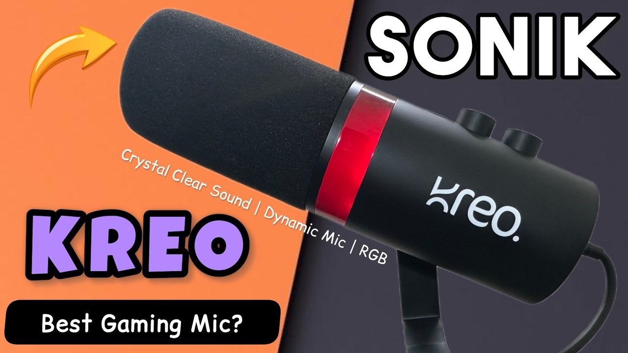 Kreo Sonik Dynamic Mic Unboxing & Review