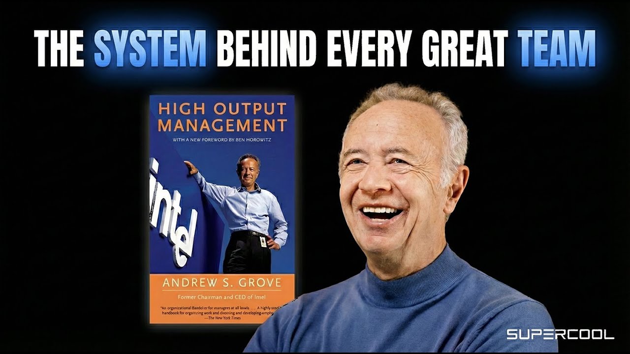 High Output Management by Andrew S. Grove - Book Summary