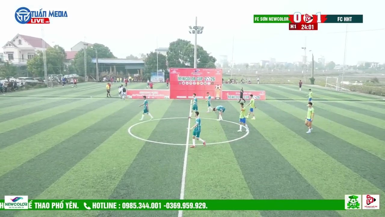 Highlight : VÒNG 3 BẢNG A : FC SƠN NEWCOLOR vs FC HHT