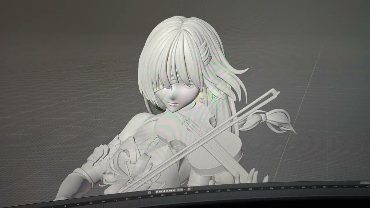 3D-печать «Грозовых волн» Фроловой. Часть 1.