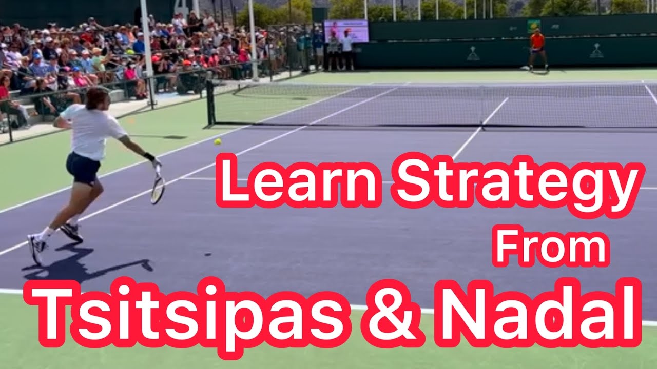 Tsitsipas vs Nadal Point Analysis (Tennis Footwork, Strategy, and Technique)