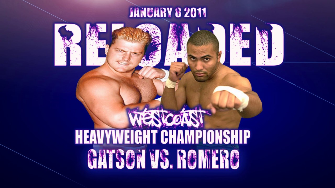 The Westcoast Wrestling Company Rocky Romero vs. Brandon Gatson