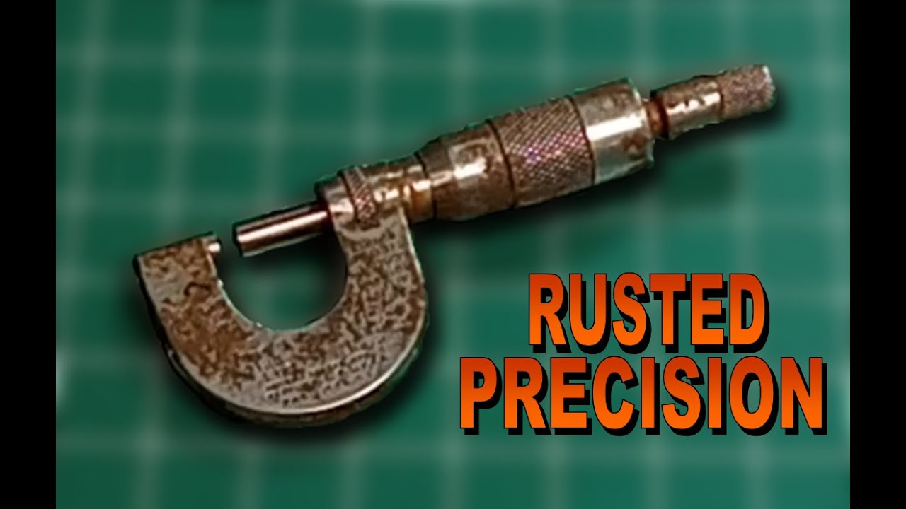 Restoration of a 90 year old Brown & Sharpe Micrometer