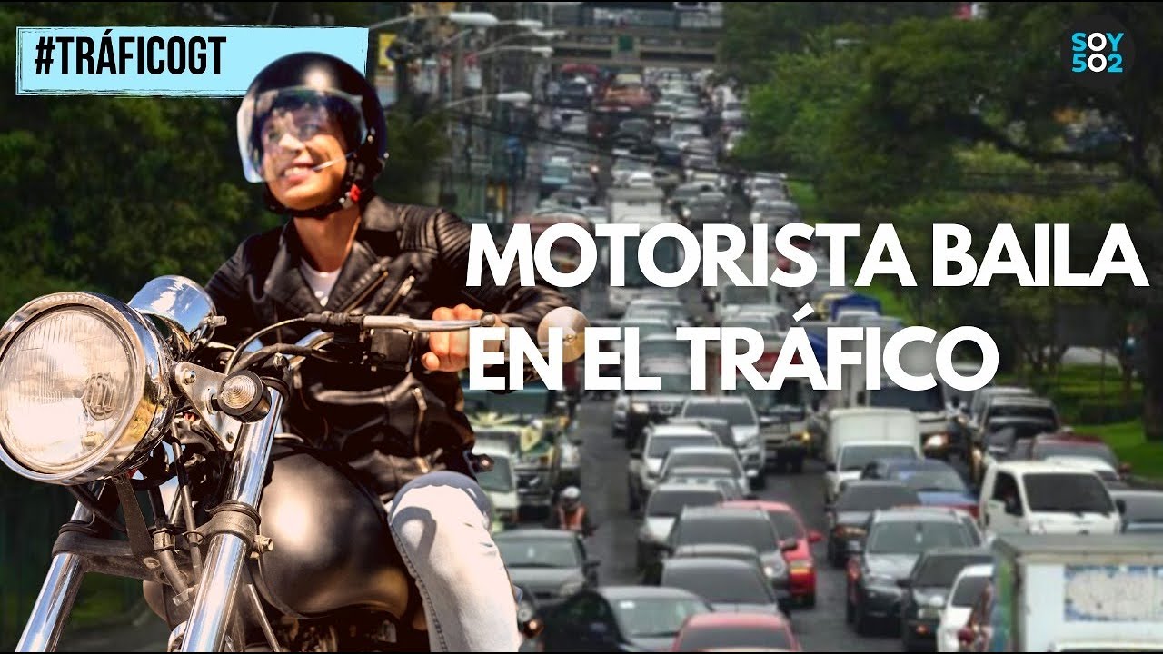 🎶  🏍  VIRAL | MOTORISTA BAILA EN EL TR&Aacute;FICO
