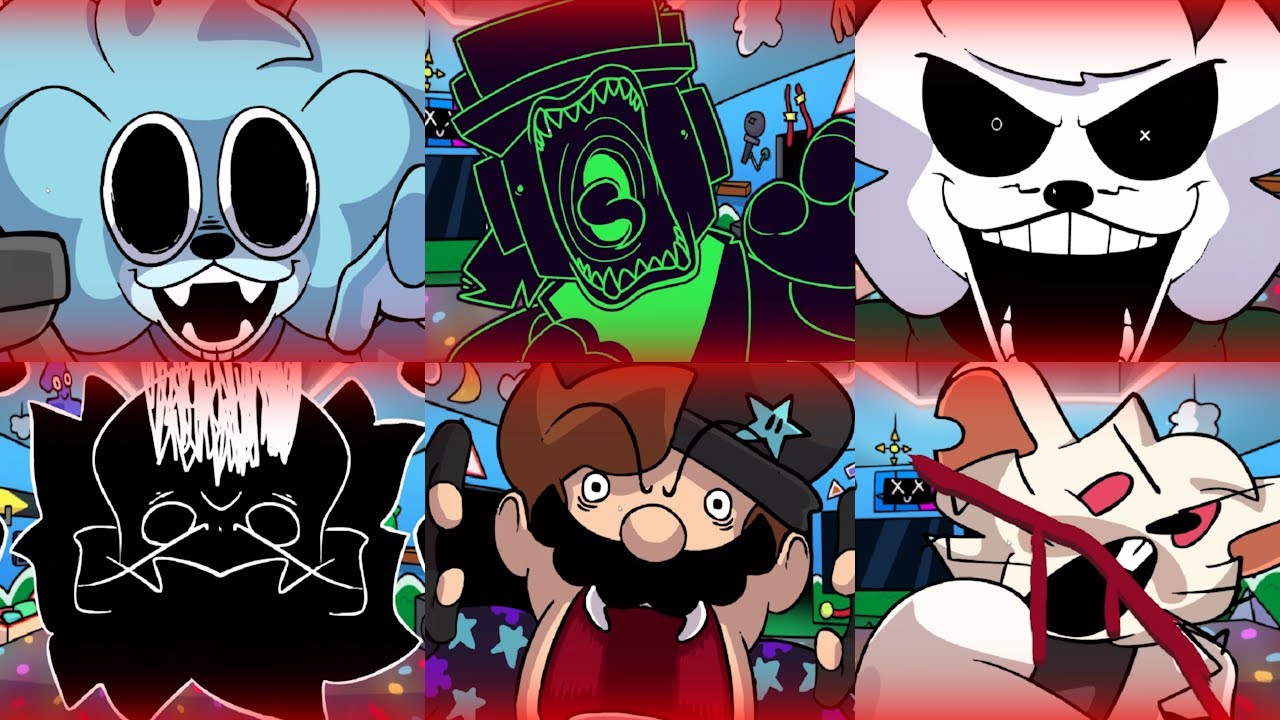 ULTIMATE BUDDIES NIGHT  ALL JUMPSCARES DEMO & FULL GAME (READ DESC)
