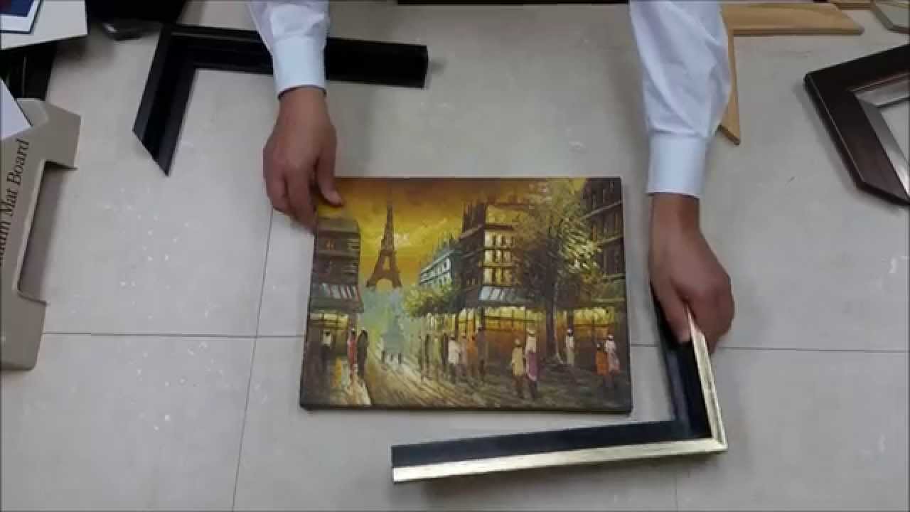 Framing  & Oil Painting - Miami Frames