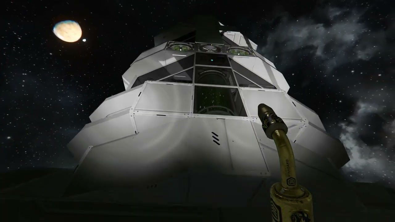Space Engineers Large Grid Exploration Ship Design Lets Play Ep 03 - Forward Deck, Med Bay, Bridge