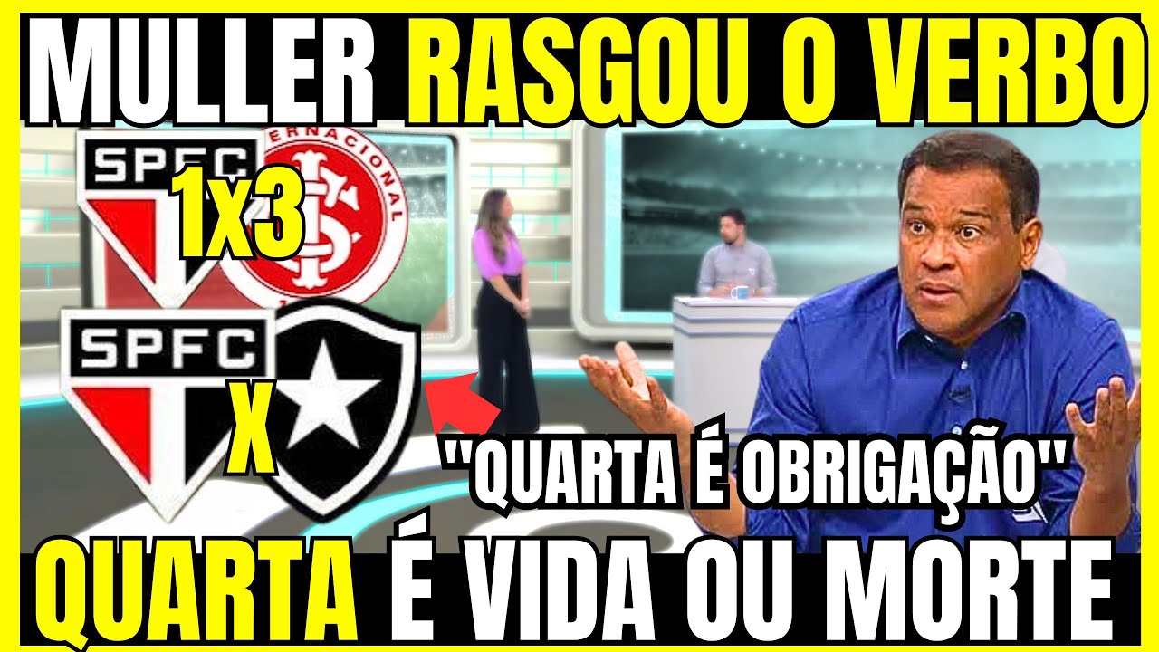 🚨OLHA O QUE O MULLER FALOU DO SÃO PAULO| ULTIMAS NOTÍCIAS DO SÃO PAULO FC