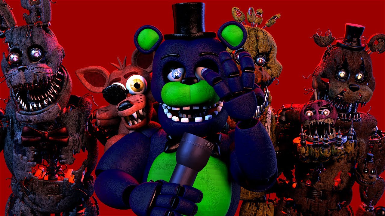 ♪ FIVE NIGHTS AT FREDDY'S 4 THE MUSICAL-3D