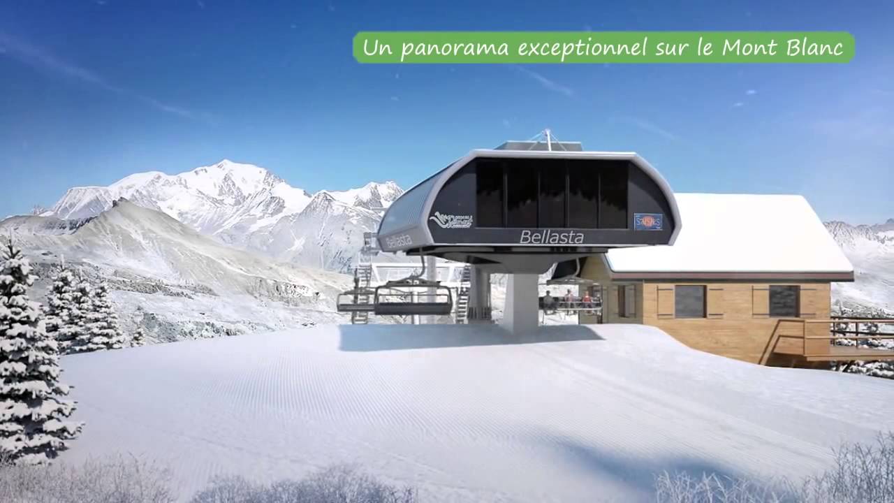 Nouveau t&eacute;l&eacute;si&egrave;ge de Bellasta 6 places d&eacute;brayable