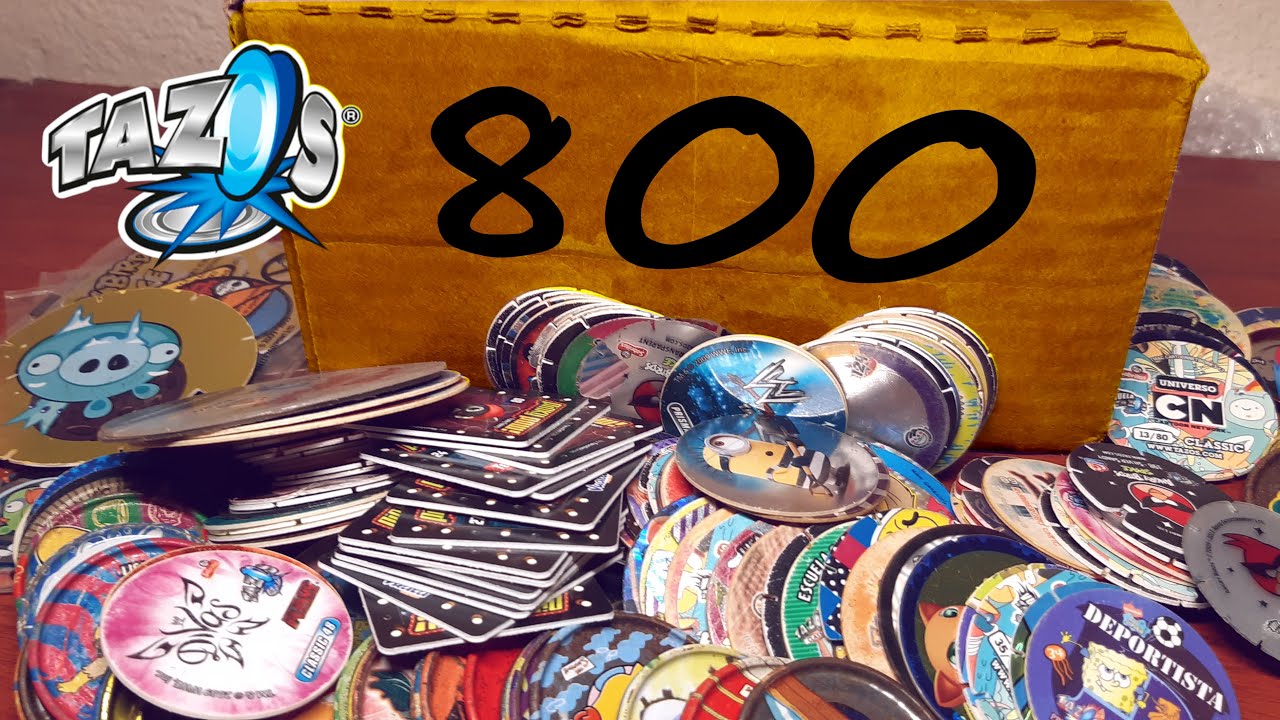 Abrí una caja con 800 Tazos - Regresamos en el tiempo - Tiny Toons y Looney Tunes