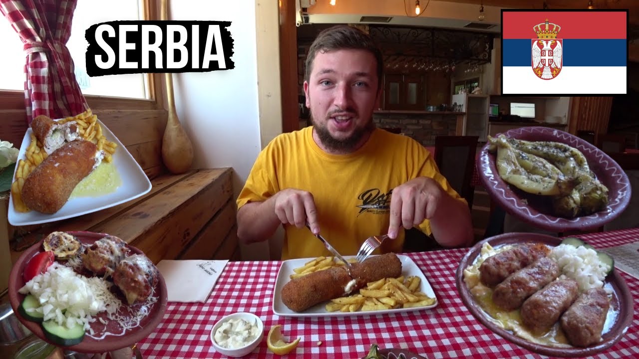 Eating Traditional Serbian Food In A Kafana | Leskovac 🇷🇸