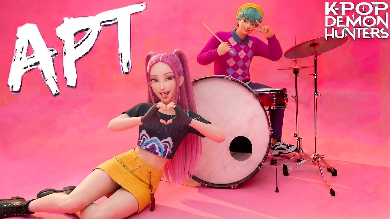 APT | Mira & Baby Saja Cover - Huntr/x feat. Saja Boys | Kpop Demon Hunters (Official Music Video)