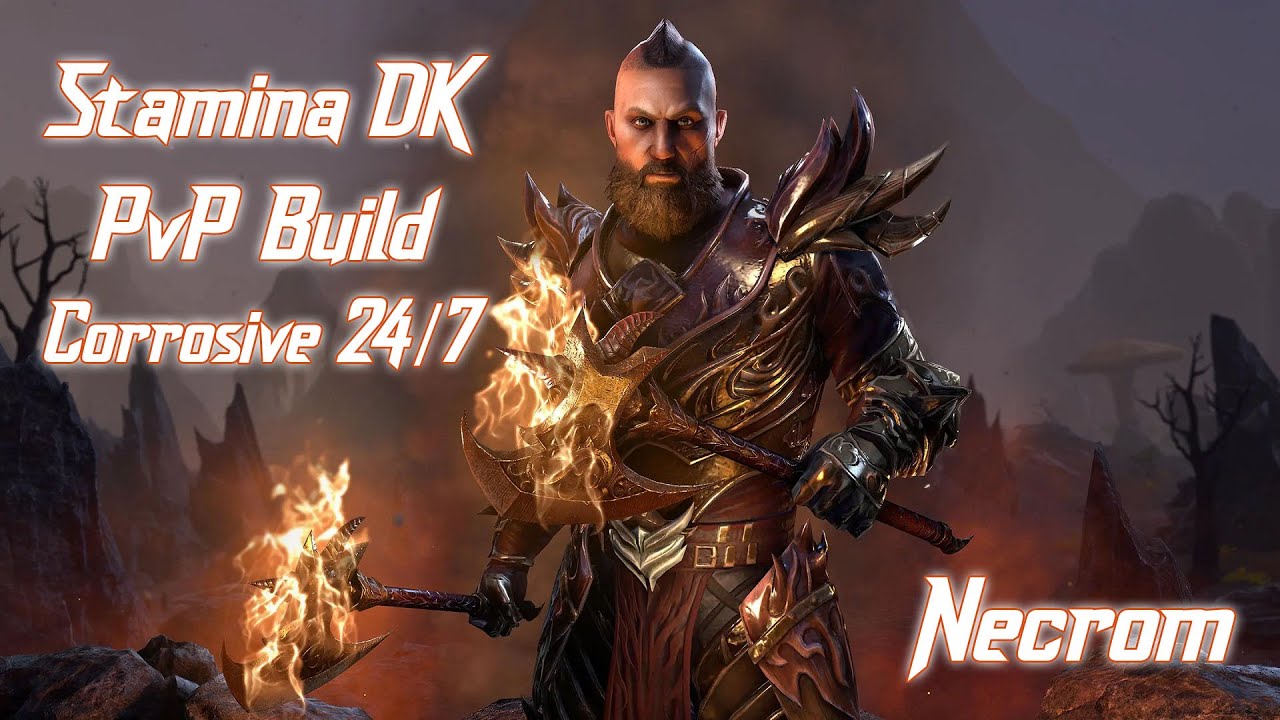 Non-Meta Stamina DK PvP Build with Gameplay - ESO PvP - Necrom u39