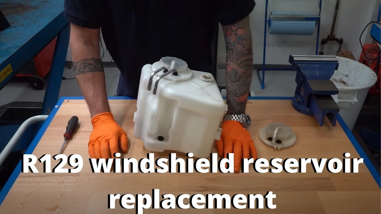 Mercedes R129 Washer Fluid Reservoir Replacement