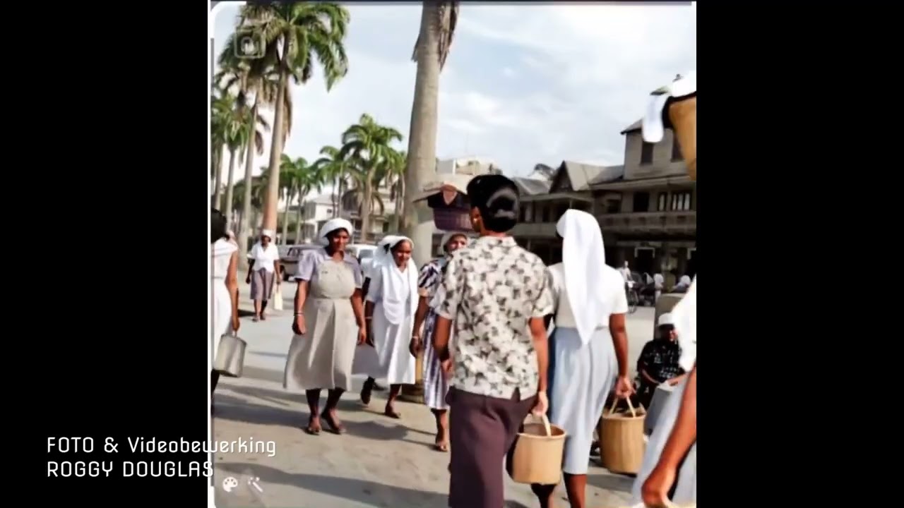 Suriname back in time make pictures alive