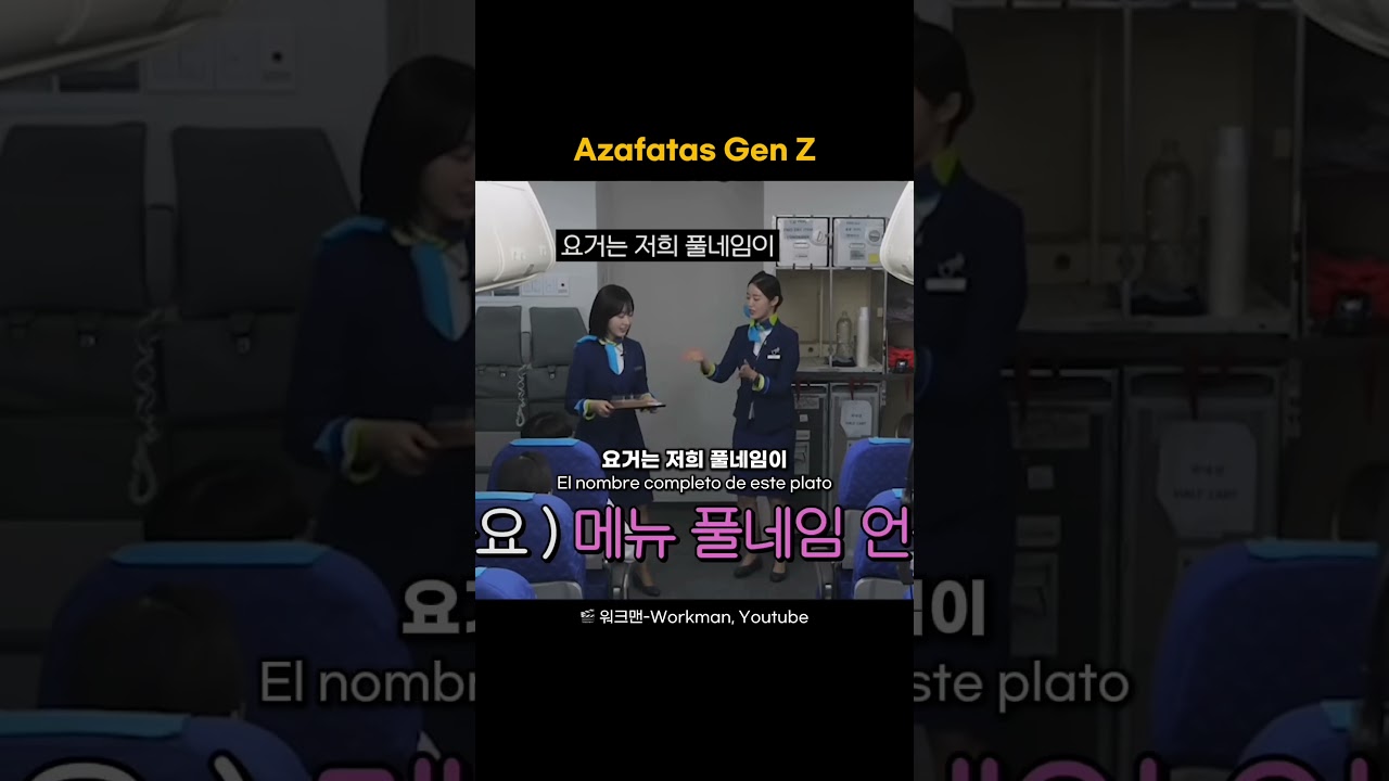 Azafatas Gen Z
