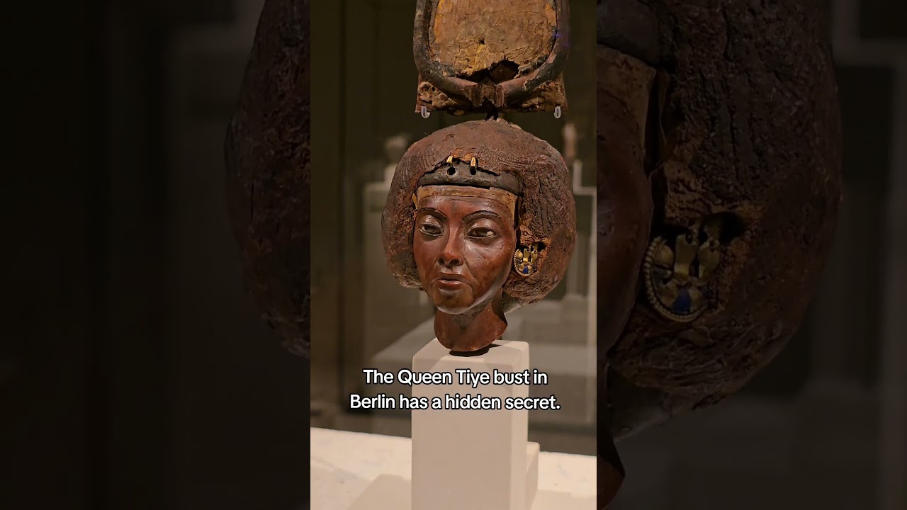 The Queen Tiye bust in Berlin holds a secret that might change how we see ancient Egyptian art.