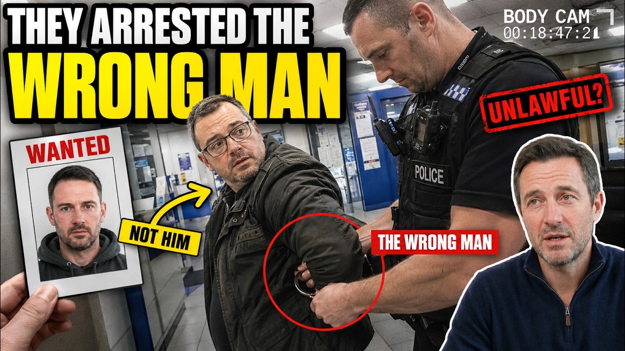 🚨 A UK Cop Arrested the WRONG Man &mdash; and the Camera Caught Every Mistake (Solicitor Explains)