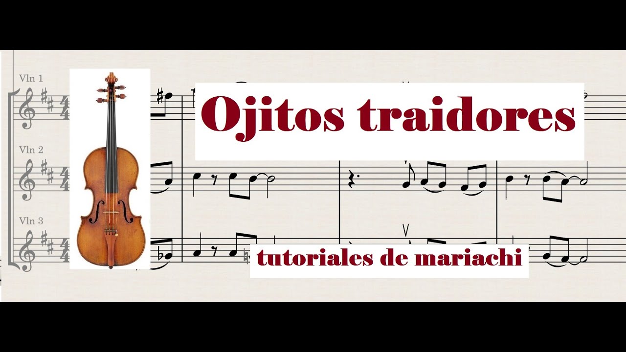 Ojitos traidores Violin