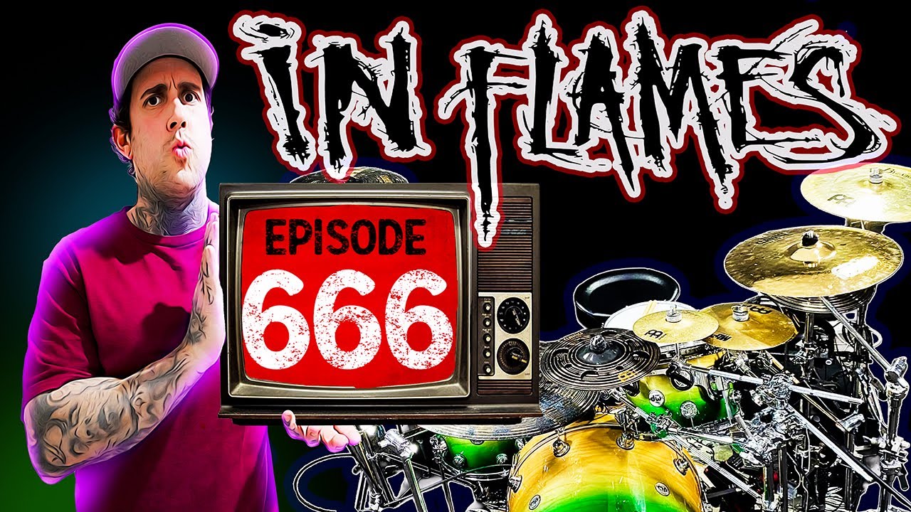 In Flames - Episode 666 (drum cover)