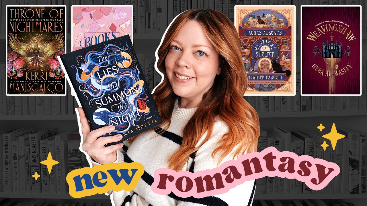 Reading *NEW* Romantasy Books for a Week ✨