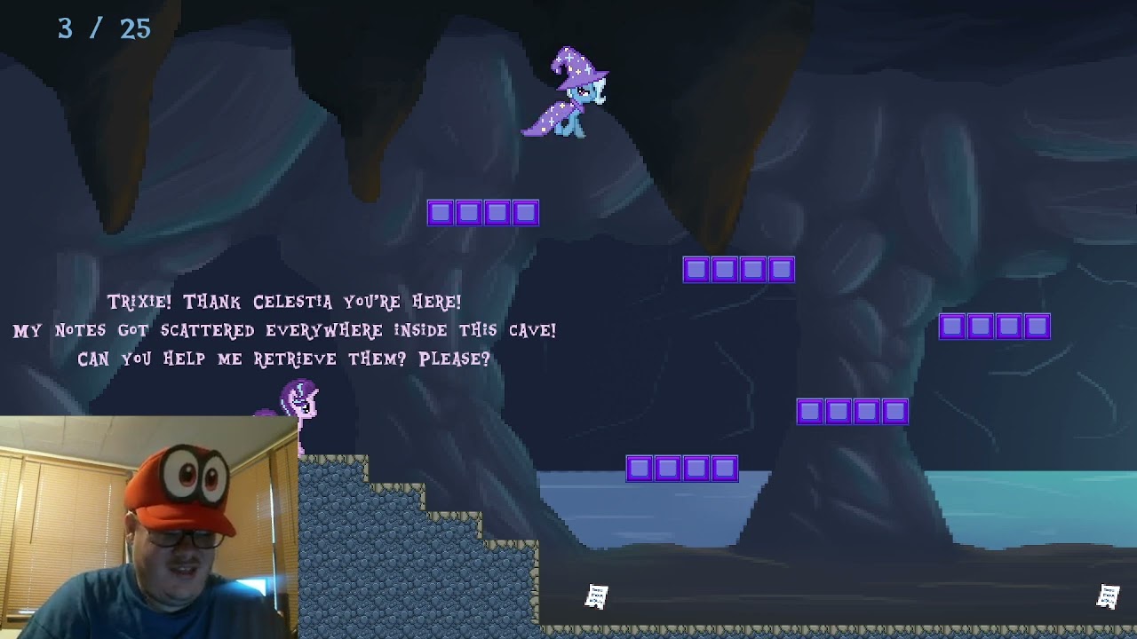 FINALLY FOUND THE QUESTION I WAS LOOKING FOR!! | Trick or Glim #2 (My Little Pony Indie Horror Game)