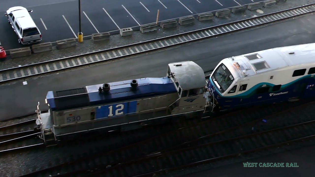 Amtrak EMD MP15DC In Action