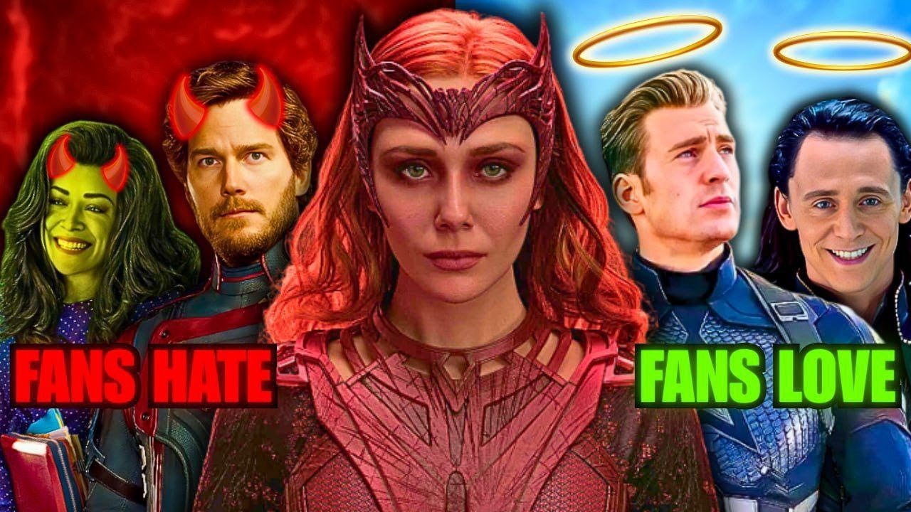 Most Hated vs Most Loved MCU Characters
