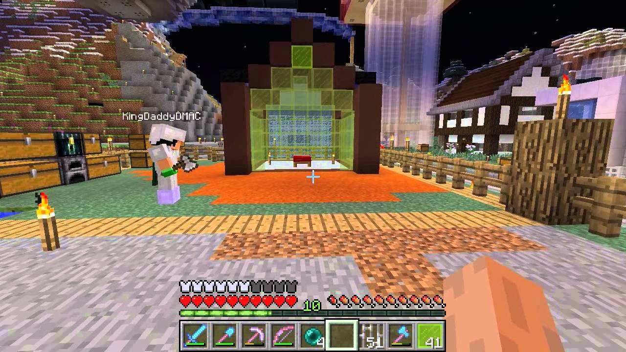 Hermitcraft with @kingdaddyDMAC! Modern campsite!