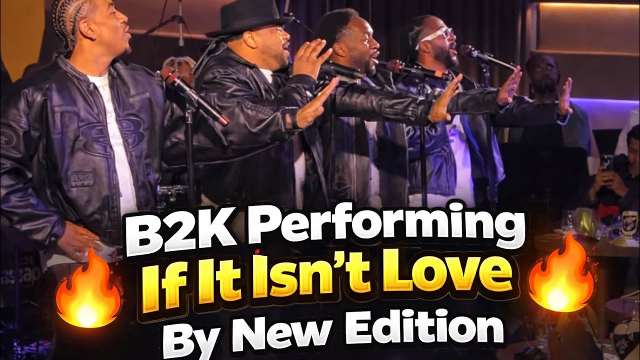 B2K Performing If It Isn&rsquo;t Love By New Edition 🔥🔥 #b2k #newedition #bobbybrown #rnb #omarion 