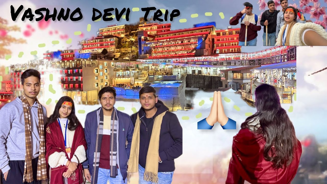 Vashno devi vlog . It was of New Year. I got a little late — not too much, just 2 months. 😂🫡 # vlog 
