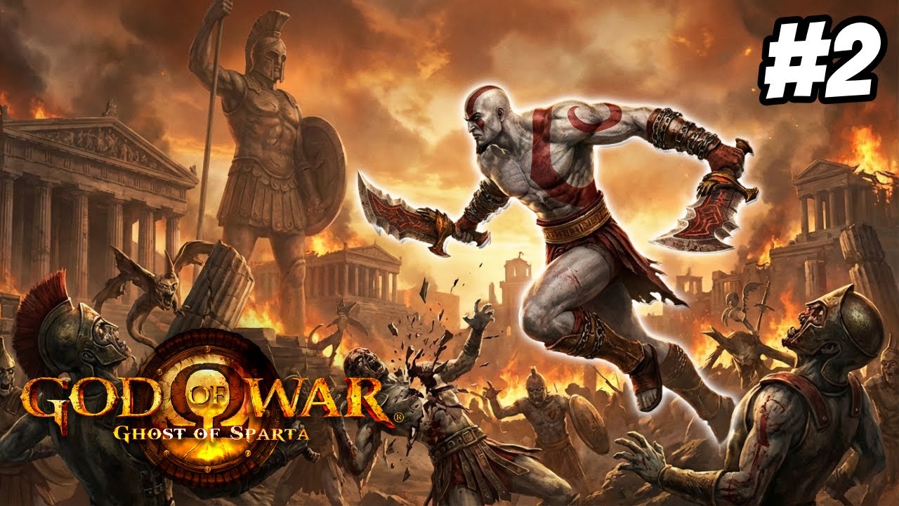 MODE HARD INI NIATNYA NGEBUNUH KRATOS?! God Of War Ghost of Sparta Part 2