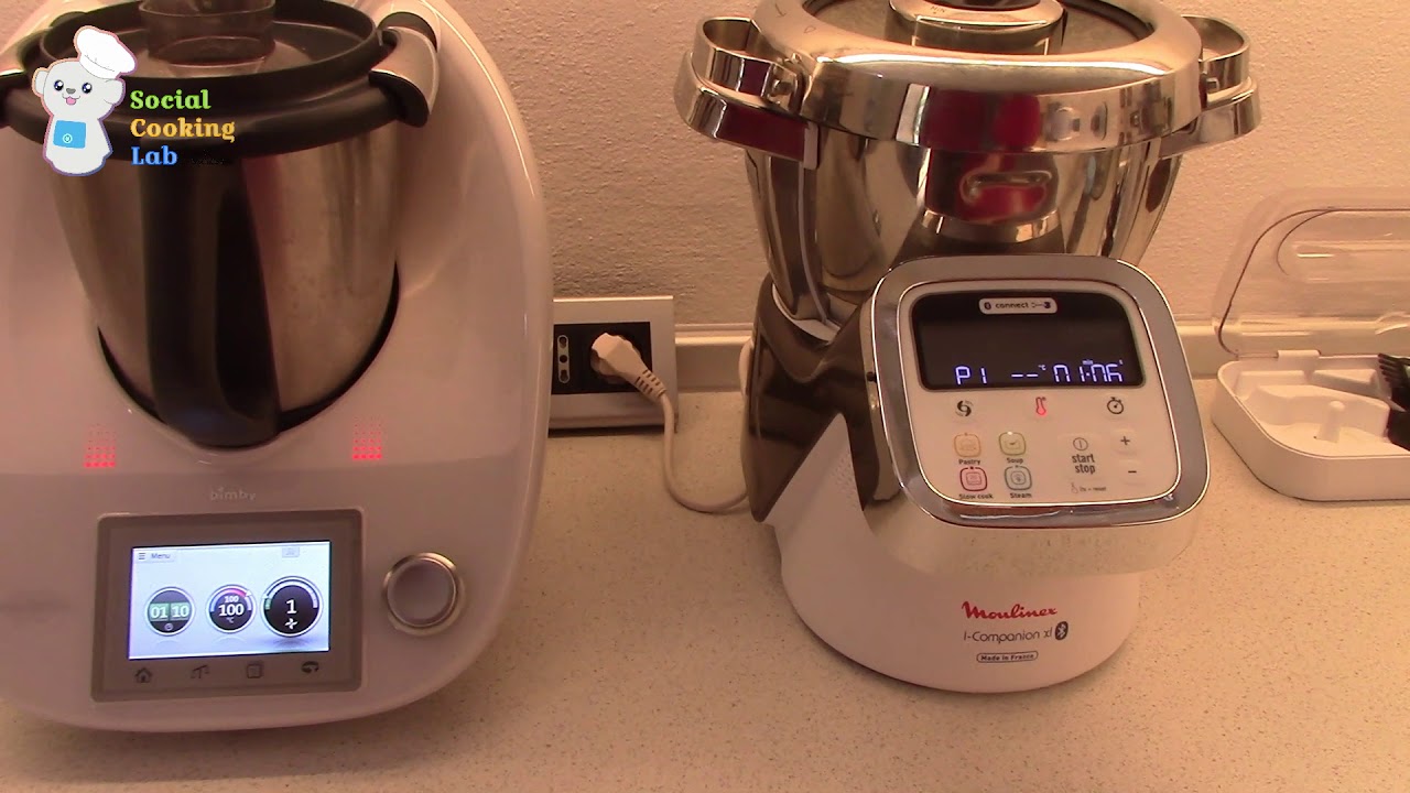 MyCuCo.it - Social Cooking Lab: Companion VS Bimby - Vellutata di fagioli borlotti