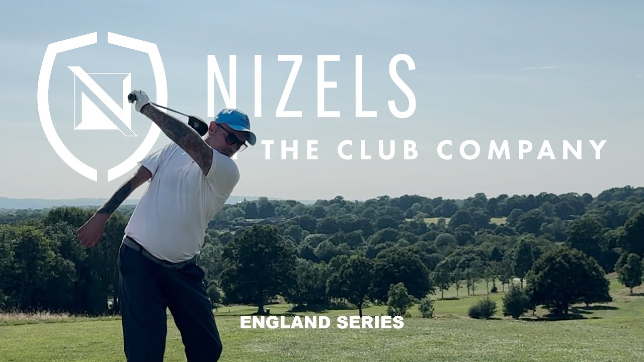 One handed 9 holes at Nizels Golf Club, UK