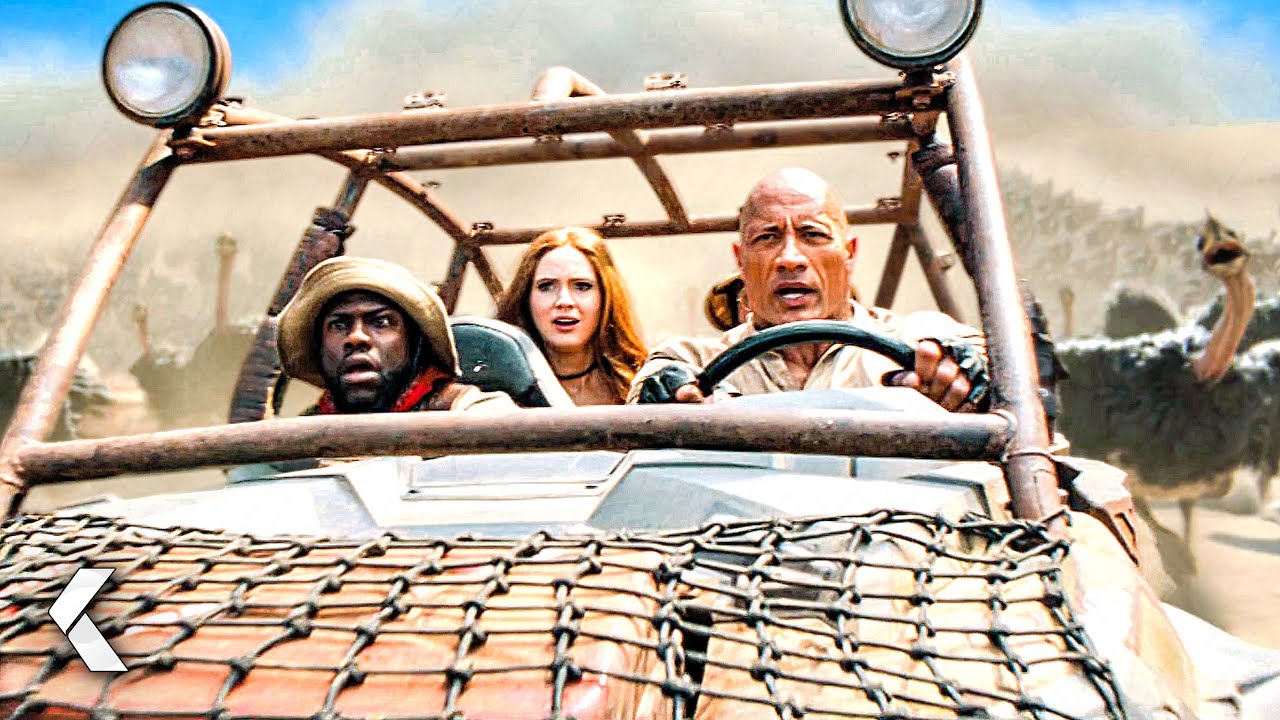 Ostrich Swarm Escape Scene - Jumanji: The Next Level (2019)