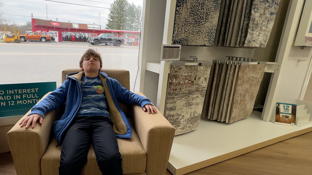 When You're Forced To Go Carpet Shopping