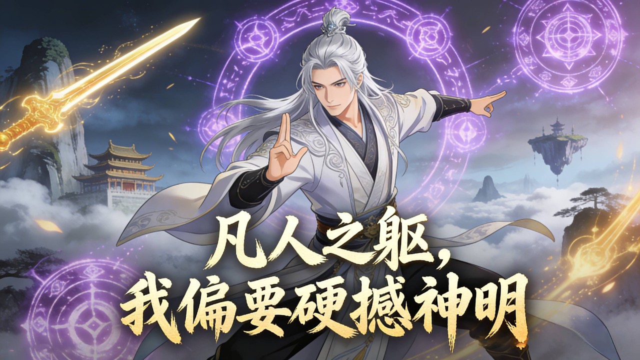 【Multi Sub】《凡人之軀，我偏要硬撼神明》天機神鑒覺醒，我開始逆轉命運一步步封神#漫劇 #動態漫 #AI漫劇 #動漫 #動畫